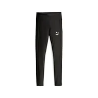 Legginsy - Legginsy damskie Puma T7 SHINY czarne 62146301 - miniaturka - grafika 1