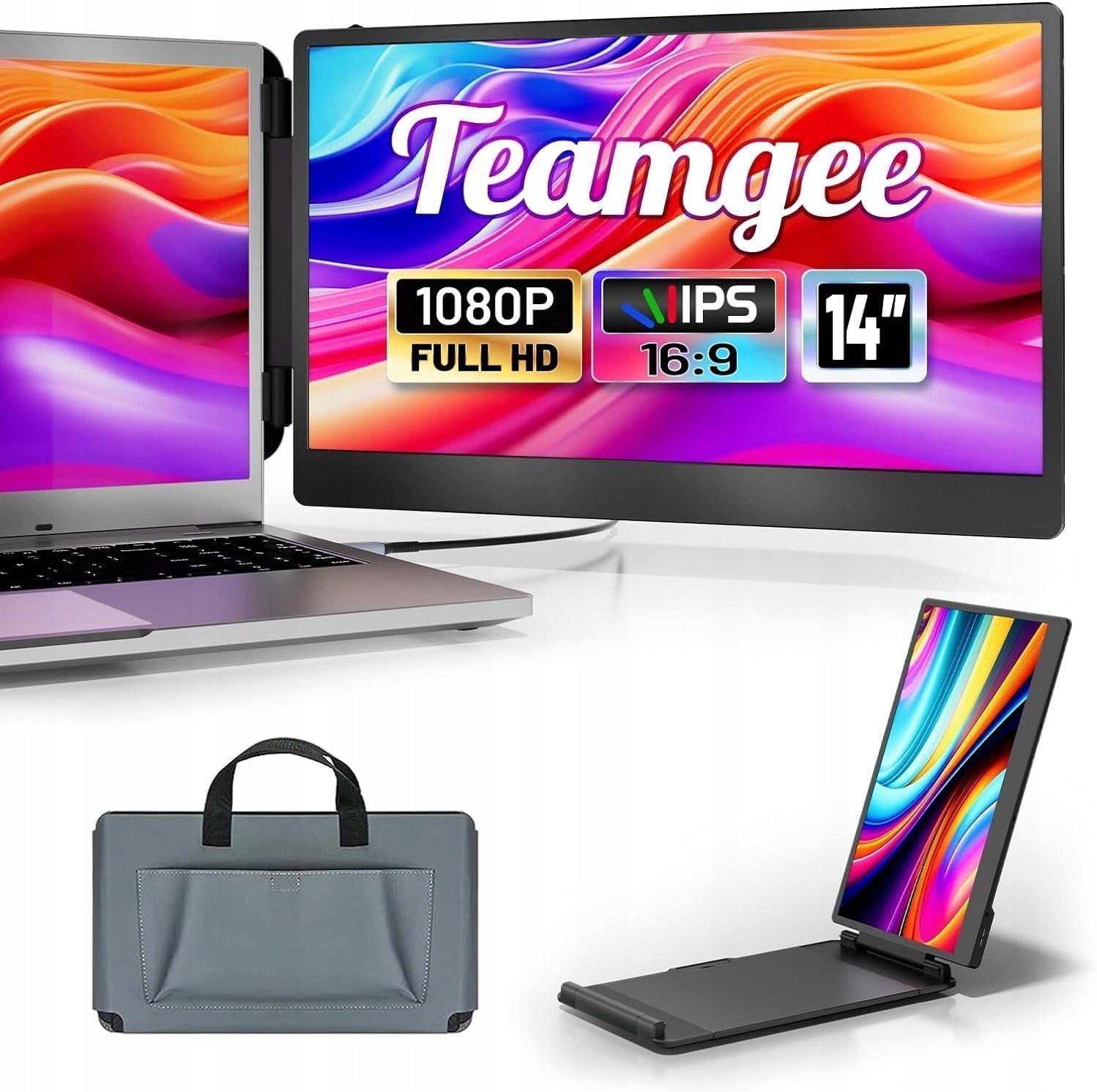 Teamgee S1 Przenośny monitor do laptopa 14
