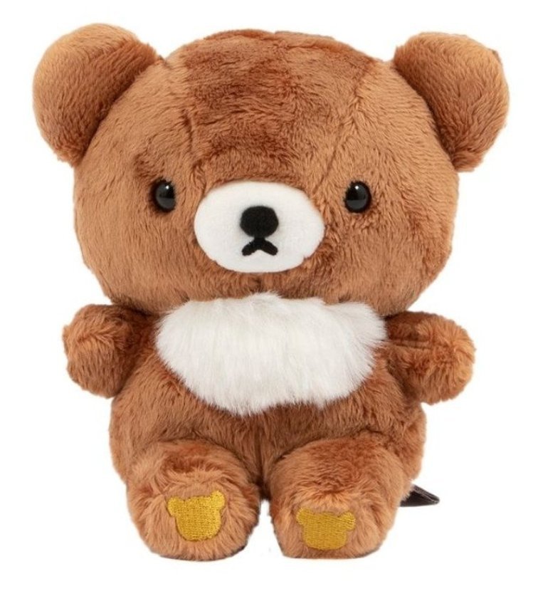 chairoikoguma maskotka pluszak aqi small plush 18cm