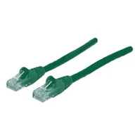 Patchcordy - Intellinet Patch Cord 100% miedź Cat.6 Utp, 5m, zi - miniaturka - grafika 1