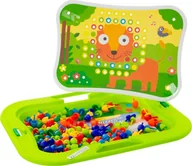 Zabawki interaktywne dla dzieci - Zabawka mozaika 268el. 902467 - miniaturka - grafika 1