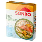 Ryż - Sonko - Ryż naturalny 4x100 g - miniaturka - grafika 1