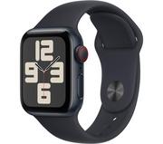 Smartwatch - Apple Watch SE 2gen GPS MRG73QP/A + Cellular - koperta 40 mm z aluminium w kolorze północ - pasek sportowy północ S/M - miniaturka - grafika 1