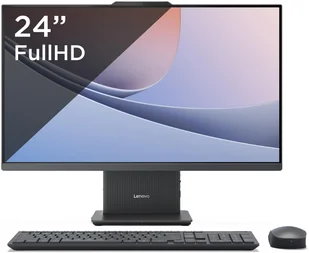 Lenovo IdeaCentre AIO 3 24 - Core i7-13620H 23,8''-FHD-99% sRGB 32GB 512GB Win11Pro Luna Grey F0HN003BPB_32GB_1000SSD_WIN11P - Zestawy komputerowe - miniaturka - grafika 1