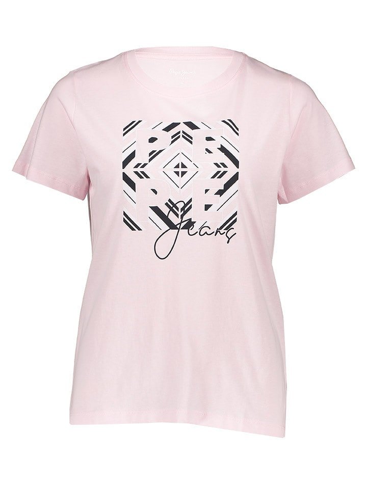 Pepe Jeans Koszulka w kolorze jasnoróżowym