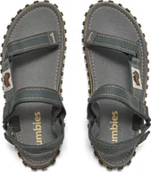Sandały męskie - Gumbies Gumbies męskie sandały TRACKER SANDALS GREY 44 - miniaturka - grafika 1