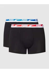 Obcisłe bokserki z detalami z logo w zestawie 2 szt. - Puma - Majtki damskie - miniaturka - grafika 1