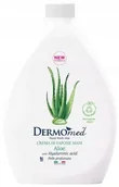 Mydła - Dermomed Purezza Aloe 1000ml zapas, mydło w płynie z aloesem, łagodzące i nawilżające - miniaturka - grafika 1