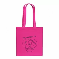 Torebki damskie - NERDO Unisex Adult VEND-138274 worek materiałowy, różowy, 38 cm x 42 cm - miniaturka - grafika 1