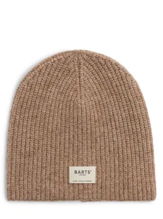 Barts Damska czapka - Darty Beanie Kobiety brązowy jednolity, ONE SIZE - Czapki damskie - miniaturka - grafika 1