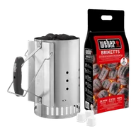 Akcesoria do grilla - Weber zestaw do rozpalania do grilla 17631 - miniaturka - grafika 1