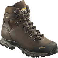 Buty trekkingowe męskie - Buty trekkingowe męskie Softline TOP GTX ze skóry nubukowej Gore-Tex brązowe (3099/47) - miniaturka - grafika 1