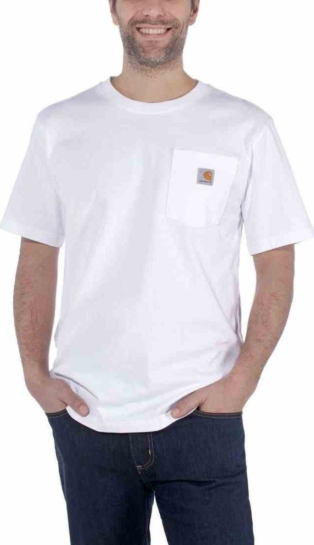 Carhartt Koszulka Workwear Pocket S/S White
