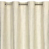 Zasłony - Eurofirany Zasłona Marsala kremowa 140 x 250 cm na przelotkach - miniaturka - grafika 1