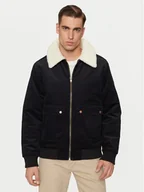 Kurtki męskie - Wrangler Kurtka bomber Aviator 112357270 Czarny Regular Fit - miniaturka - grafika 1