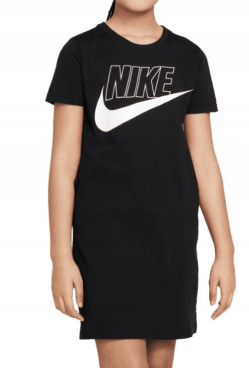 Nike T-shirtowa Sukienka Dziewczęca CU8375010 146