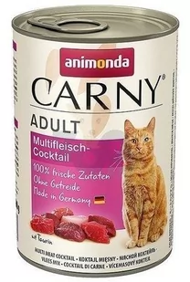 Animonda Cat Carny Adult smak: multi koktajl mięsny 6 x 400g - Mokra karma dla kotów - miniaturka - grafika 1