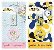 Przybory szkolne - Gumka + temperówka na blistrze Minionki - Beniamin - miniaturka - grafika 1