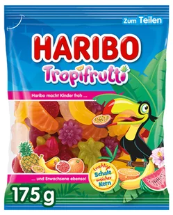 Żelki Owocowe Haribo Tropifrutti 175 G - Żelki - miniaturka - grafika 2