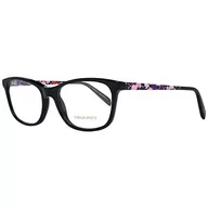 Okulary przeciwsłoneczne - Emilio Pucci Unisex oprawki okularów dla dorosłych, EP5068 001 54, czarne (Nero LUCIDO) - miniaturka - grafika 1