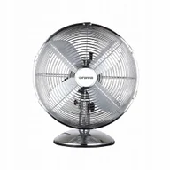 Wentylatory - Orava SF-100 X stolní oscilující ventilátor, 3 stupně rychlosti, oscilace doprava a doleva, stříbrná - miniaturka - grafika 1