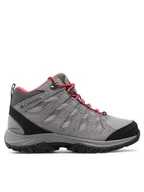 Buty trekkingowe damskie - Columbia Trekkingi Redmond III Mid Waterproof BL0168 Szary - miniaturka - grafika 1
