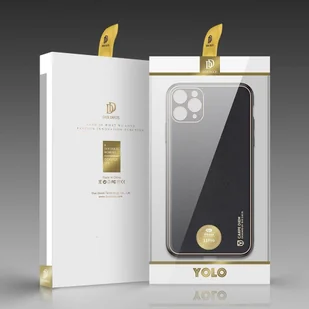 Dux Ducis Yolo eleganckie etui pokrowiec ze skóry ekologicznej iPhone 12 Pro czarny - Etui i futerały do telefonów - miniaturka - grafika 5