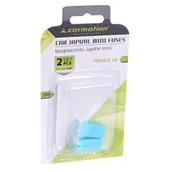 Bezpieczniki elektryczne - Bezpieczniki JAPVAL typ mini FEMALE 18 20A 2 szt Z0-0116 - miniaturka - grafika 1