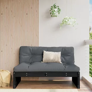 Sofa środkowa do ogrodu, 120x80 cm, lite drewno sosnowe Lumarko! - Sofy ogrodowe - miniaturka - grafika 1