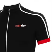 Kurtki rowerowe - Koszulka rowerowa zeroRH+ Prime BLACK-WHITE-RED - M - miniaturka - grafika 1