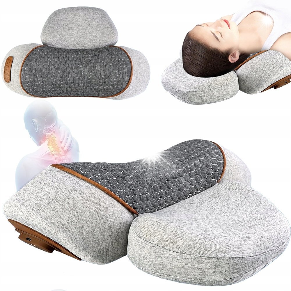 PODUSZKA MASUJĄCA DO MASAŻU CIAŁA KARKU STÓP PLECÓW MASAŻER SHIATSU 3 BIEG