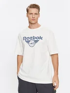 Koszulki męskie - Reebok T-Shirt Basketball IL4435 Biały Regular Fit - miniaturka - grafika 1