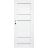 Drzwi wewnętrzne - Skrzydło drzwiowe Prim slim 12 biały pokój 80 P - miniaturka - grafika 1