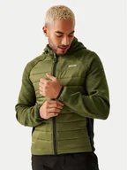 Odzież trekkingowa męska - Regatta Kurtka outdoor Newhill RMN256 Zielony Regular Fit - miniaturka - grafika 1