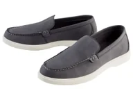 Mokasyny męskie - LIVERGY® Buty mokasyny męskie (Granatowy, 44) - miniaturka - grafika 1