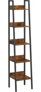 Wąski industrialny regał metalowy rustykalny brąz - Marinex - Regały Wąski industrialny regał metalowy rustykalny brąz - Marinex - Regały - miniaturka - grafika 1