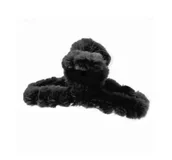 Ozdoby do włosów - TOP CHOICE OZDOBA DO WŁOSÓW KLAMRA Z FUTERKIEM CZARNA - miniaturka - grafika 1