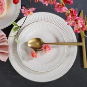 Serwisy obiadowe - Serwis obiadowy porcelanowy na 6 osób EUNICE - miniaturka - grafika 1