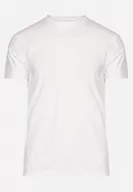 Koszulki męskie - Biała Koszulka Bawełniana o Klasycznym Kroju Xloette - miniaturka - grafika 1