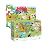 Puzzle - Duże Puzzle Sorter Na Farmie 18 El Wysoka Jakość - miniaturka - grafika 1