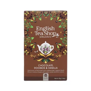 English Tea Shop English Tea Shop Chocolate Rooibois Vanilla - 20 saszetek - Herbata - miniaturka - grafika 2