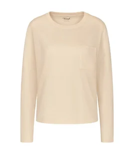 Triumph koszulka damska z długi rękawem Mix & Match LSL Top Chest Pocket-42 - Bielizna nocna - miniaturka - grafika 1