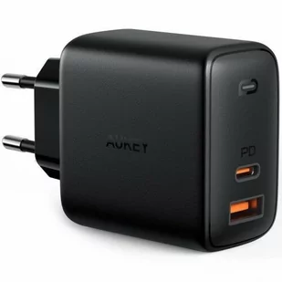 Aukey PA-B3 ultraszybka ładowarka sieciowa 2xUSB Power Delivery (1xUSB A+1xUSB C) 65W 5.4A PA-B3 - Ładowarki do telefonów - miniaturka - grafika 1