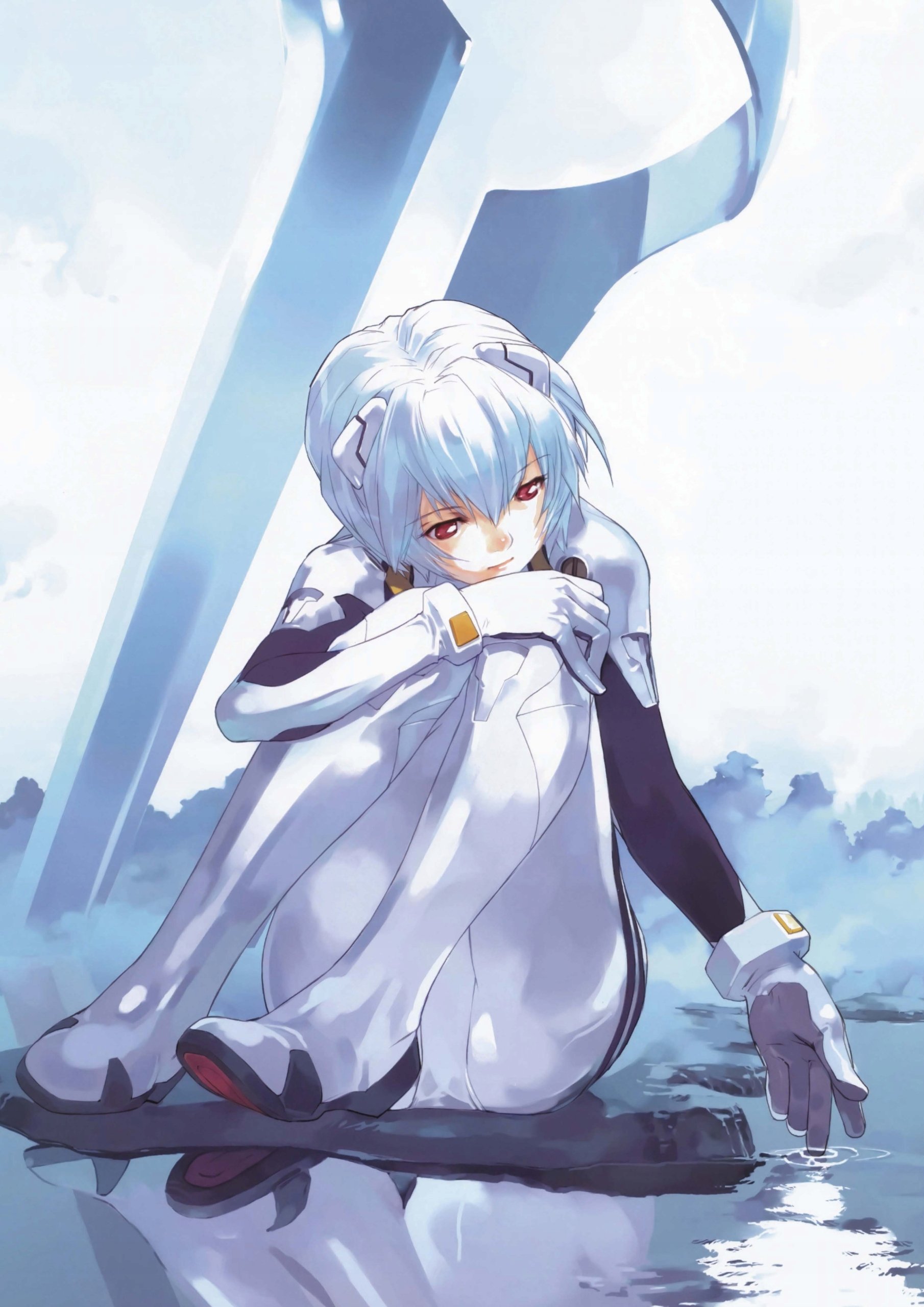 Plakat A3 anime Neon Genesis Evangelion Rei