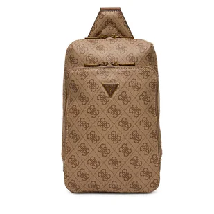 Saszetka Guess HMMILO P5226 Brązowy - Torby męskie - miniaturka - grafika 1