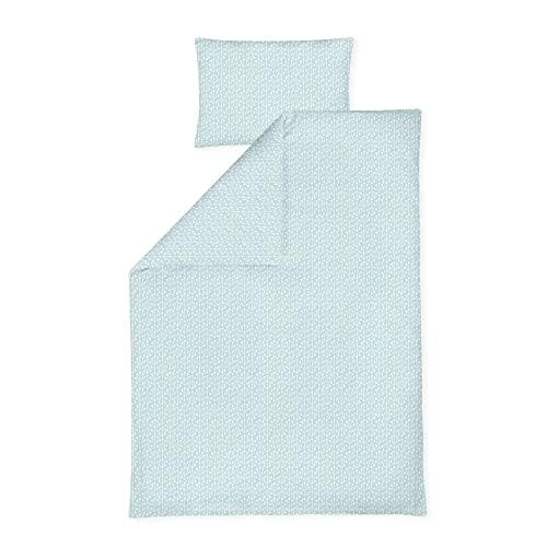 Julius Zöllner Jersey - pościel dziecięca 100 x 135 + 40 x 60 cm, 2-częściowy zestaw poszewek na kołdrę i poszewki na poduszkę, 100% bawełna dżersejowa, z zamkiem błyskawicznym, Standard 100 by