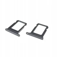 Pozostałe akcesoria do telefonów - do iPHONE 12 mini SZUFLADKA KARTY SIM CZARNA BLACK - miniaturka - grafika 1