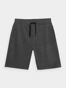 Spodenki męskie - 4F, Spodenki dresowe męskie, 4FSS23TSHOM156-23M, Ciemny Szary, rozmiar L - miniaturka - grafika 1