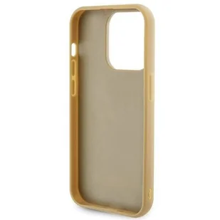 Etui Guess Disco Metal Script na iPhone 15 Pro - złote - Etui i futerały do telefonów - miniaturka - grafika 7