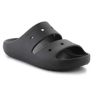 Klapki i japonki męskie - Klapki Crocs Classic sandal V2 U 209403-001 czarne - miniaturka - grafika 1